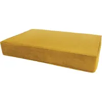 Madison Orthopedisch kussen Velvet geel S