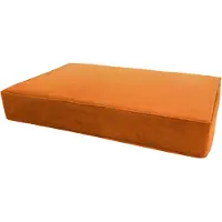 Madison - Orthopedisch Kussen Velvet - Oranje - S - 45 X 55 X 12 Cm.