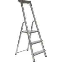 Escalo Galico L144 Aluminium trapladder Euro Step 4 Treden