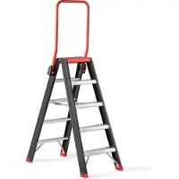 Altrex Taurus TDO 5 Dubbele Trap - Aluminium Met Coating - 2 X 5 Treden - Max. Werkhoogte 3,2m