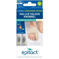 Epitact Hallux Valgus Corrigerende Orthese - Maat L(42/45) - Voor Overdag - Tegen Knobbelpijn - Links en Rechts - 1 Stuk