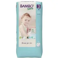 Bambo Nature 2x Luiers Maat 3 M (4-8 Kg) 52 Stuks