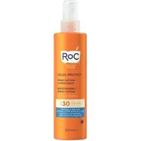 Roc 2x Soleil-protect Moisturising Spray Spf 30 200 Ml