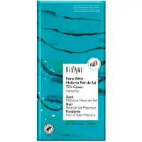 Vivani 6x Chocoladereep Puur Zeezout 80 gr