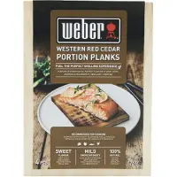 Weber Cederhouten portie rookplank 4 stuks |