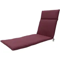 Madison Ligbedkussen Recycled Canvas Bordeaux (190 x 60 cm)
