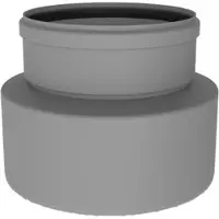 Burgerhout Pp Rookgas Verklein. Verlpst 150-130 Mm