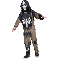 Muovijalelu Kinderkostuum Zombie skelet