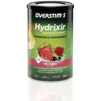 Overstims Hydrixir Antioxydant Energy Drink Rode Bessen 600 g || Maat: Rode vruchten