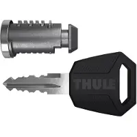 Thule Lock With Key N034 Zilver