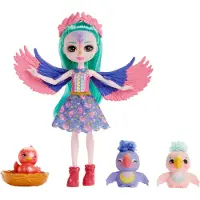 Enchantimals City Tails Family Little Doll Blauw Kinderen