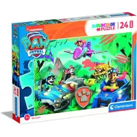 Clementoni puzzel 24 maxi SuperKolor Paw Patrol 24235