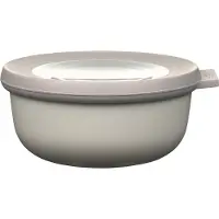 Mepal Cirqula kom met deksel ø 13 cm 350 ml kunststof nordic white