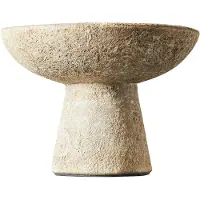Muubs Eris Kom 15x21.5 Cm Zand - Kommen & schalen Terracotta Sand - 1120002333