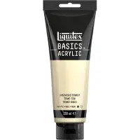 LIQUITEX 88700240 Basics Acrylverf Unbleached Titanium – 250 ml | Kunstenaars Acrylverf | Middelmatige Viscositeit | Lichtechte Kleur voor Schilderen & Canvas
