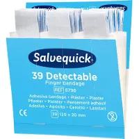 Cederroth Blue Detectable Finger Bandage Refill 6796 6x39 St Pleister