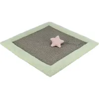 Trixie Junior scratching mat - - 47 x 47 cm - Gray / Mint