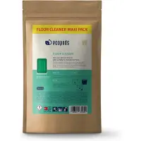Ecopods Vloerreiniger 160 Stuks Maxi Pack - Wateroplosbare Vloerreinigingsmiddel Zonder Schadelijke Stoffen - Vegan Vloerreinigers Vloeistof met Fruit Geur - Vloer reiniger