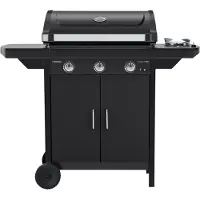 Campingaz Compact 3 EXS - compacte 3-pits gas barbecue - zwart