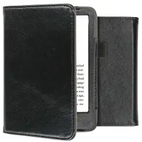 IMoshion Vegan Leather Bookcase voor de Amazon Kindle (2024) / Amazon Kindle (2022) 11th gen - Zwart