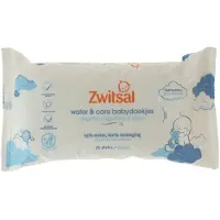 Zwitsal Water & Care Babydoekjes 75 Stuks