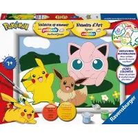 Ravensburger Schilderen op nummer - Pokémon - Acrylverf set - Multicolour