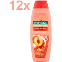 Palmolive Naturals - Shampoo 2 in 1 - Hydra Balance - Perzik - 12x 350ml