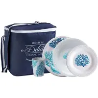 Marine Business Mare Tableware Set 24 Pieces Blauw 30 x 30 x 28 cm
