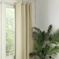 Fresh & Co Gordijnen Verduisterend & Isolerend - Ringen - Beige/Zand