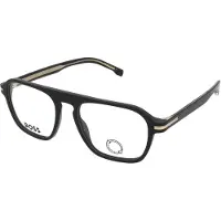 HUGO BOSS BOSS 1510 52/17/145 Zwarte Acetaat monturen MAN BOSS 1510