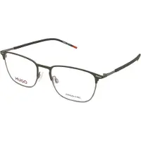 HUGO BOSS Hugo HG 1235 53/18/145 Groene ruthenium Metalen monturen MAN HG 1235