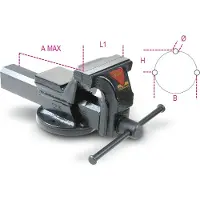 Beta Parallel bankschroeven 1599F 125 - 015990125