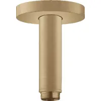 Hansgrohe Plafondbevestiging S - 100 mm - geborsteld brons 27393140