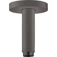 Hansgrohe plafondarm 10cm zwart mat