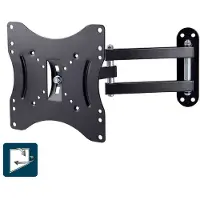 EDM Ophangbeugel Voor LCD En Plasma Televisies 23-42 inch - Max 25kg - Zwart