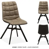 MX Sofa Eetkamerstoel Nynke | kleur: Taupe