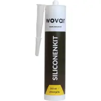 Wovar Siliconenkit Zilvergrijs 310 ml | Per Koker