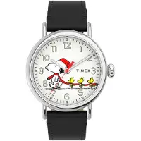 Timex Peanuts Snoopy Heren Horloge Zwart TW2U86400