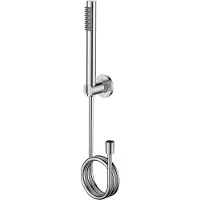 Regn Handdoucheset - Chroom - Messing - Kranen, Douchekranen, Handdouches - 8719689897819 - Kranen, Douchekranen, Handdouches