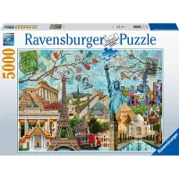 Ravensburger puzzel Big City Collage - Legpuzzel - 5000 stukjes