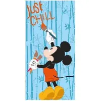 Mickey Mouse Disney - Badhanddoek - 140 x 70 cm. - Strandlaken - blauw
