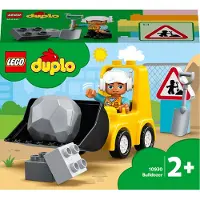 LEGO 10930 DUPLO Wielwieller, speelset met bouwvoertuig voor peuters vanaf 2 jaar, bevordert de vroege ontwikkeling en fijne motoriek