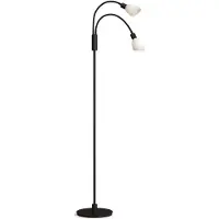 Herstal Vloerlampe , Wit, Woonkamer, Metaal