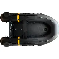 Yellowv Inflatable Boat Without Deck Floor 3.3 M Goud
