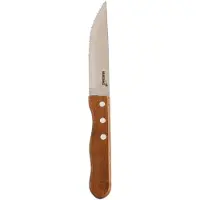 Mustang Steakmessen met houten handvat 4-delig