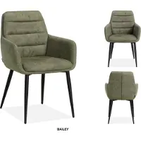 MX Sofa Eetkamer stoel Bailey | kleur: Mos