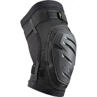 IXS Hack Race Short Knee Pads Black || Maat: L