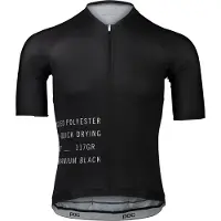 POC Pristine Print Short Sleeve Jersey Zwart || Maat: L