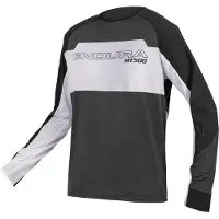 Endura MT500 LTD Long Sleeve Jersey Zwart / Wit || Maat: L