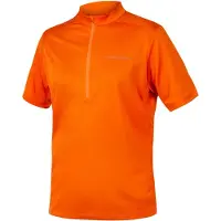 Endura Hummvee Harvest Orange Short Sleeve Jersey || Maat: M